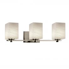  FSN-8443-15-WEVE-NCKL - Era 3-Light Bath Bar