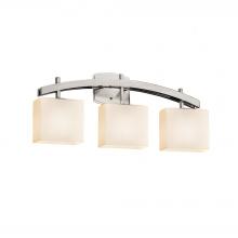  FSN-8593-55-OPAL-NCKL - Archway 3-Light Bath Bar