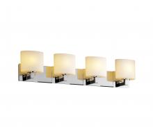  FSN-8924-30-OPAL-CROM - Modular 4-Light Bath Bar