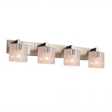  FSN-8924-30-SEED-NCKL - Modular 4-Light Bath Bar