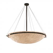  PNA-9697-35-BMBO-DBRZ - 48" Round Pendant Bowl w/ Ring