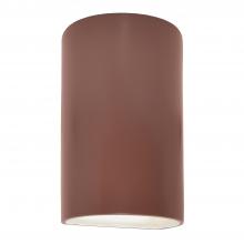  CER-1265W-CLAY - Large Cylinder - Open Top & Bottom (Outdoor)
