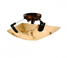  FAL-9610-35-DBRZ - 14" Semi-Flush Bowl w/ U-Clips