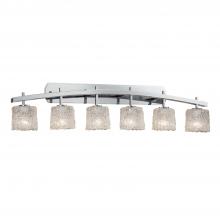  GLA-8596-30-LACE-CROM - Archway 6-Light Bath Bar