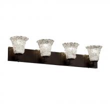  GLA-8924-26-CLRT-DBRZ - Modular 4-Light Bath Bar