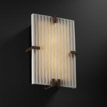  PNA-5551-WAVE-DBRZ - Clips Rectangle Wall Sconce (ADA)