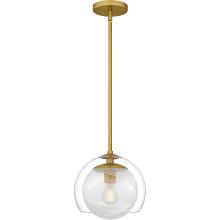 Quoizel QPP6774BRG - Eslinger 1-Light Brushed Gold Mini Pendant