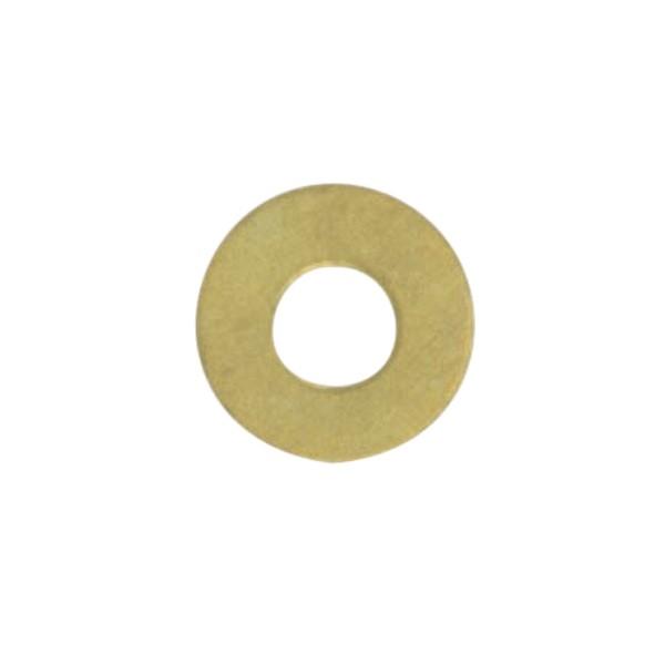 Light Steel Washer; 1/8 IP Slip; 24 Gauge; 5/8"; Brass Plated Finish