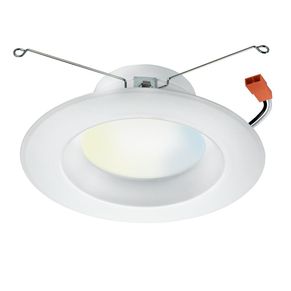 10 Watt; 5-6 in. LED Recessed Downlight; Tunable White; Starfish IOT; 120 Volt; 800 Lumens