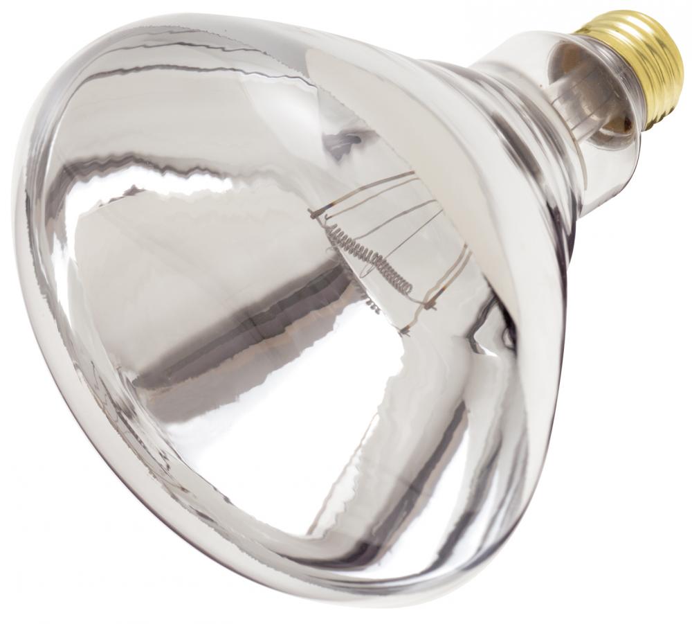 250 Watt R40 Incandescent; Clear Heat; 6000 Average rated hours; Medium base; 120 Volt