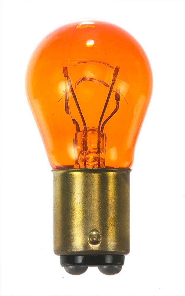 26.88/8.26 Watt miniature; S8; 1200/5000 Average rated hours; DC Bay base; Amber; 12.8/14 Volt