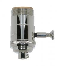  80/1067 - 150W Full Range Turn Knob Dimmer Socket w/Uno Thread
