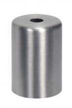  80/2400 - Flanged Steel Neck; 1-1/2" Outer Diameter; 2-1/8" Long Cup; 7/16" Center Hole; Satin