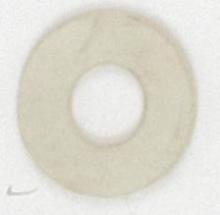  90/156 - Rubber Washer; 1/8 IP Slip; White Finish; 2" Diameter