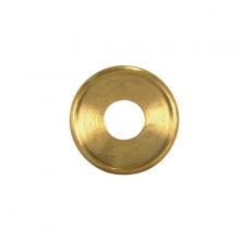  90/1606 - Turned Brass Check Ring; 1/8 IP Slip; Unfinished; 1-7/8" Diameter