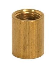 90/1622 - Brass Coupling; 5/8" Long; 1/8 IP; Unfinished