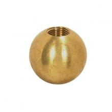  90/1632 - Brass Ball; 1-3/4" Diameter; 1/8 IP Tap; Unfinished