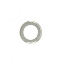  90/1835 - Steel Check Ring; Curled Edge; 1/4 IP Slip; Unfinished; 2" Diameter