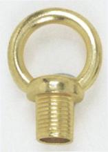  90/200 - 1" Male Loop; 1/8 IP With Wireway; 10lbs Max; Brass Plated Finish