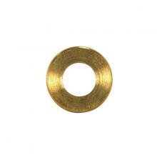  90/2148 - Turned Brass Check Ring; 1/4 IP Slip; Burnished And Lacquered; 7/8" Diameter