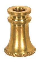  90/2168 - Solid Brass Neck And Spindle; Unfinished; 7/8" x 1-1/4"; 1/8 IP Tapped