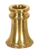  90/2169 - Solid Brass Neck And Spindle; Unfinished; 7/8" x 1-1/4"; 1/8 IP Slip