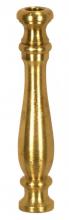  90/2170 - Solid Brass Neck And Spindle; Unfinished; 3/4" x 4-1/8"; 1/8 IP Tapped