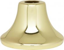  90/2188 - Flanged Steel Neck; 7/16" Hole; 1-3/16" Height; 3/4" Top; 1-3/4" Bottom Seats; Brass