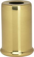  90/2225 - Solid Brass Spacer; 7/16" Hole; 1-1/2" Height; 7/8" Diameter; 1" Base Diameter;