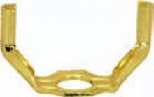 90/2291 - Heavy Duty Saddle; Brass Plated; 1/8 IP