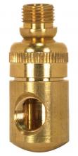  90/2334 - Solid Brass Side Swivel; 1/8 M x 1/8 F; 1-3/4" Height; Unfinished
