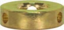  90/2457 - Shade Rings; 10 Gauge; 3/4" Diameter; 4 Hole Brass Plated