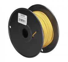  93/208 - Pulley Bulk Wire; 18/1 Rayon Braid 90C; 250 Foot/Spool; Gold With Red Marker