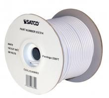  93/314 - Pulley Bulk Wire; 18/3 SJT 105C Pulley Cord; 250 Foot/Spool; White