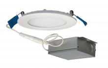  S11601 - 10 watt LED Direct Wire Downlight; Edge-lit; 4 inch; 4000K; 120 volt; Dimmable; Round; Remote Driver