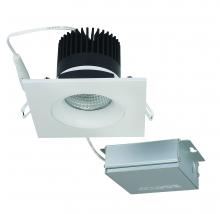  S11627 - 12 watt LED Direct Wire Downlight; Gimbaled; 3.5 inch; 3000K; 120 volt; Dimmable; Square; Remote