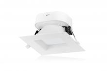  S11700 - 7 watt LED Direct Wire Downlight; 4 inch; 2700K; 120 volt; Dimmable; Square