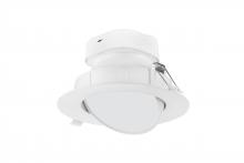  S11712 - 9 watt LED Direct Wire Downlight; Gimbaled; 6 inch; 2700K; 120 volt; Dimmable