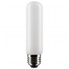  S21866 - 8 Watt T10 LED; Frosted; Medium Base; 2700K; 720 Lumens; 120 Volt; 2-Pack