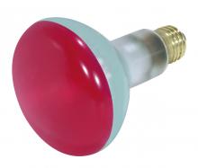  S3240 - 75 Watt BR30 Incandescent; Red; 2000 Average rated hours; Medium base; 130 Volt