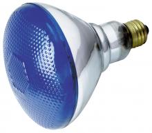  S5006 - 100 Watt BR38 Incandescent; Blue; 2000 Average rated hours; Medium base; 230 Volt