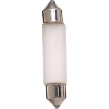  S6989 - 5 Watt miniature; T3 1/4; Frost; 20000 Average rated hours; 50 Lumens; Festoon base; 12 Volt