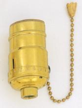  S70/4310 - 3-Way Standard Socket; Brite Gilt Finish