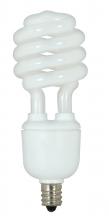  S7364 - 13 Watt; Mini Spiral Compact Fluorescent; 2700K; 82 CRI; Candelabra base; 120 Volt