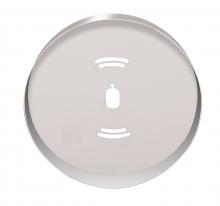  S9654 - Battery Backup Module Housing Only For Flush Mount LED Fixture; 7" Round; Brushed Nickel Finish