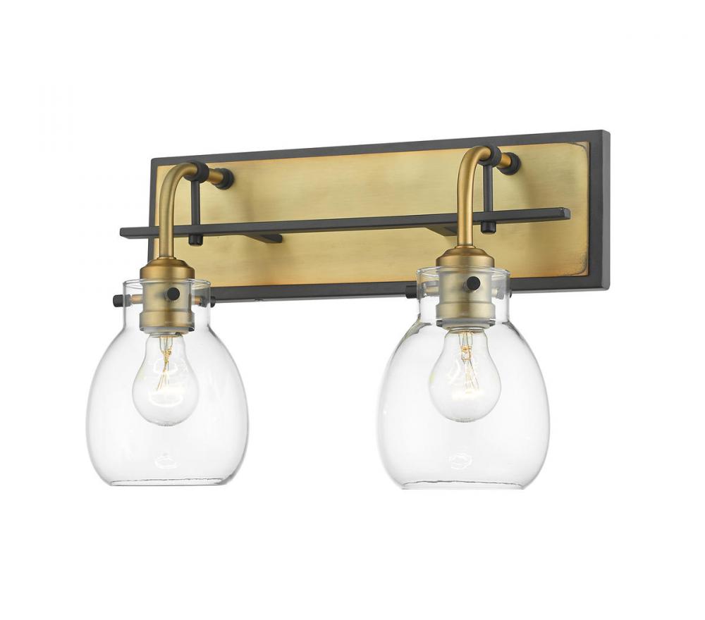 2 Light Wall Sconce