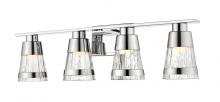  1923-4V-CH-LED - 4 Light Vanity