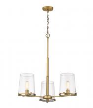  3032-3RB - 3 Light Chandelier