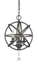 Z-Lite 458-12MB - 3 Light Chandelier