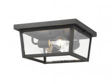  568F-ORB - 3 Light Outdoor Flush Mount